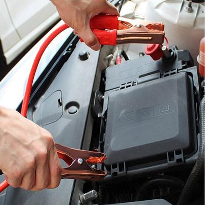 Battery Jump Cable 1500A 4M Auto Battery Heavy Duty Jumper Cables Booster Cables Positive and Negative Firewire Jump Start Cable