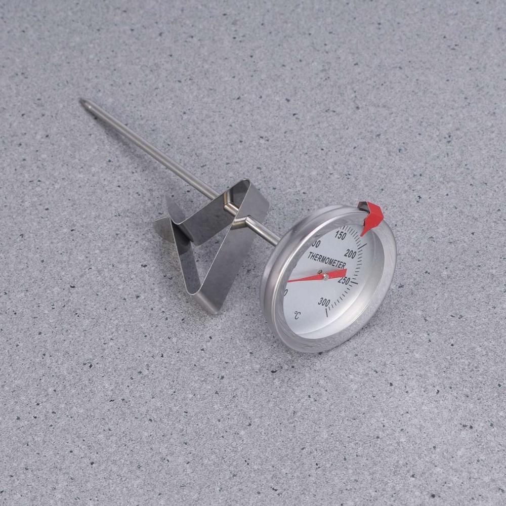 Grill Turkey BBQ Oven Stainless Steel Stem Temperature Gauge Food Thermometer With Instant Read