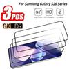 3 Stück Vollständige Abdeckung Gehärtetes Glas für Samsung Galaxy S26 S25 S24 S23 Ultra S22 S21 Plus S23 S24 S25 FE Ultraklarer Displayschutz