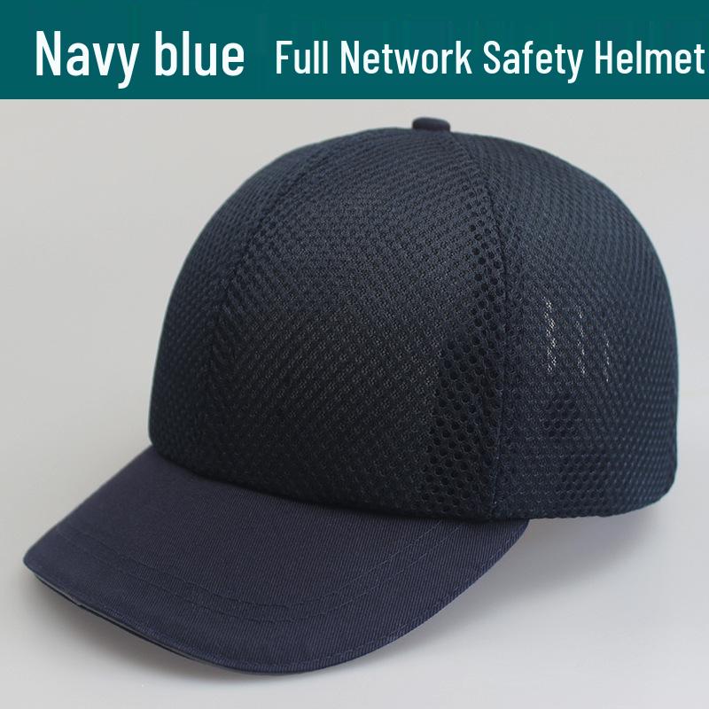 Breathable ABS Safety Helmet with Duckbill Design - Lightweight, Anti-Smash & Collision Protection for Work Environments