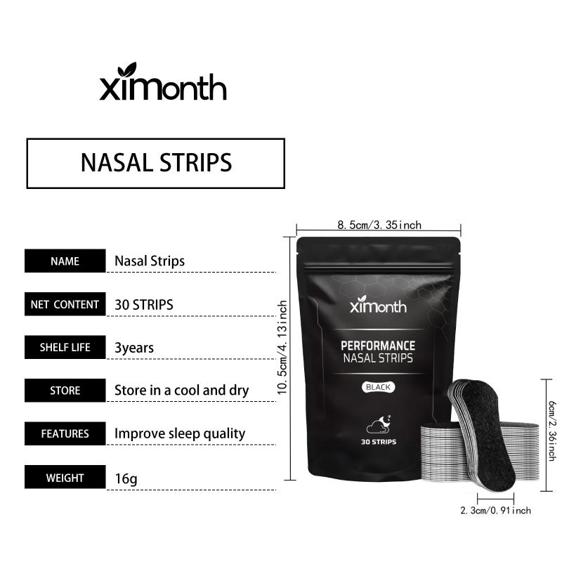 Nasal Strips for Night Sleep Aloe Vera Menthol Hyaluronic Acid Anti Snore Comfortable Respiration Solution for Adults Sleeping