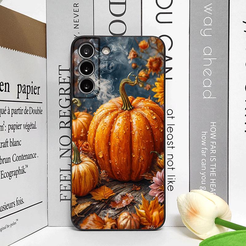 

Retro Pumpkin Maple Leaf Flower Phone Case for Honor Huawei 200 Lite 100 400 PRO 80 90 70 X9 X8 Magic 7 6 Lite 5 Pro Soft Cover Honor 200