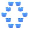 Bird Feeding Bowl Thickened Plastic Feeder Tray Water Food Container for Parrot Cage Birds