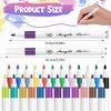 Acrylic Paint Markers Set Fine Permanent Paint Acrylic Marker Pens for Stones Wood Glass DIY Projects Water-Based Acrylic Marker