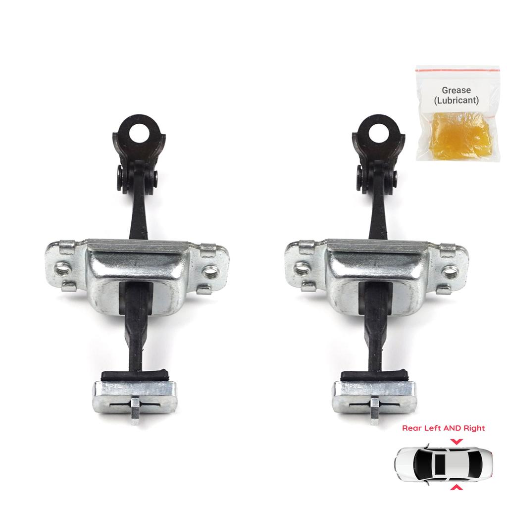 EDP789-1 2 Pieces Rear Left AND Right Door Catch Hinge Brake Stop Check Strap Limiter for Hyundai I30 MK1 FD 2006-2012 794802L000