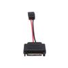 1Pc Sata 15-Pin Male To Sata 6-Pin Female Slimline Power Adapter Cable 20Awg Laptop Optical Drive Cable