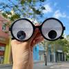 Halloween Trick Funny Glasses for Kids Men Women Novelty Googly Eyes Glasses Party Costume Accessories for Masquerades Parties
