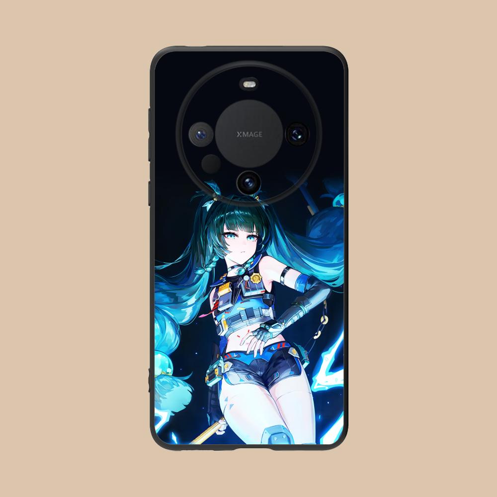Zenless Zone Zero QingYi Phone Case for Huawei Mate 60 50 40 30 20 10 Pro Plus Lite E 5G Colorful Printing Cover Cover Pretty