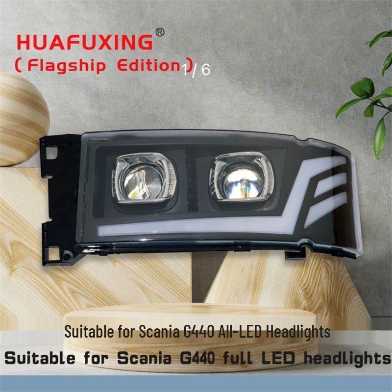 

Compatible with G440, G400, G450, and P410 Old Model Scania Truck: Super Bright LED Front Headlights Left