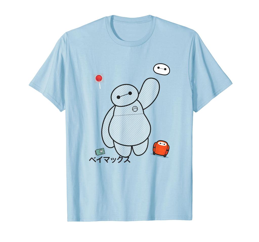 Disney Big Hero 6 Baymax Essential Patch Logo T-Shirt