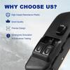 M63K-High Quality Electric Power Window Switch Driver Side Master Power Window Switch Fits For Isuzu 8971527341