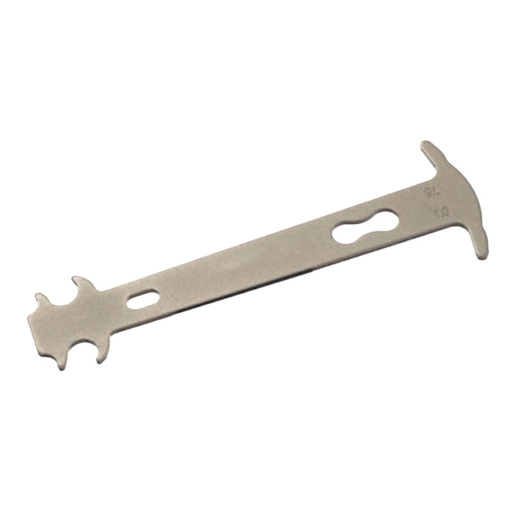 

Индикатор износа велосипедной цепи, инструмент для ремонта, для горного, шоссейного велосипеда, измеритель цепи, измерительная линейка, велосипедные аксессуары серебряный