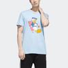 Adidas Neo X Disney Cartoon Short Sleeve T-Shirt Men Tops Powder-Blue GJ5638