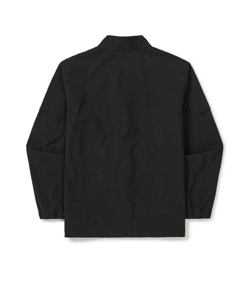 Snowpeak Apparel Root Stand Neck Windbreaker (S25Fmrwb68) Black