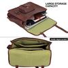 Leather Messenger Bag Satchel Shoulder Bag for Men and Women Office Laptop Bag Personalized Gift for Him Travel Bag Crossbody Bag