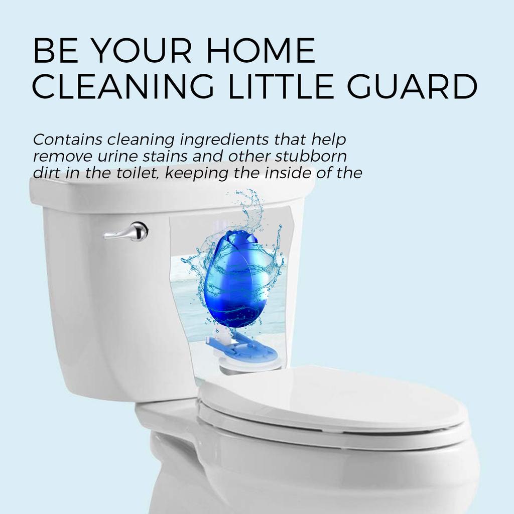 3Pcs Toilet cleaner Drain tank rose fragrance freshener Deodorant stain remover House bathroom cleaner products