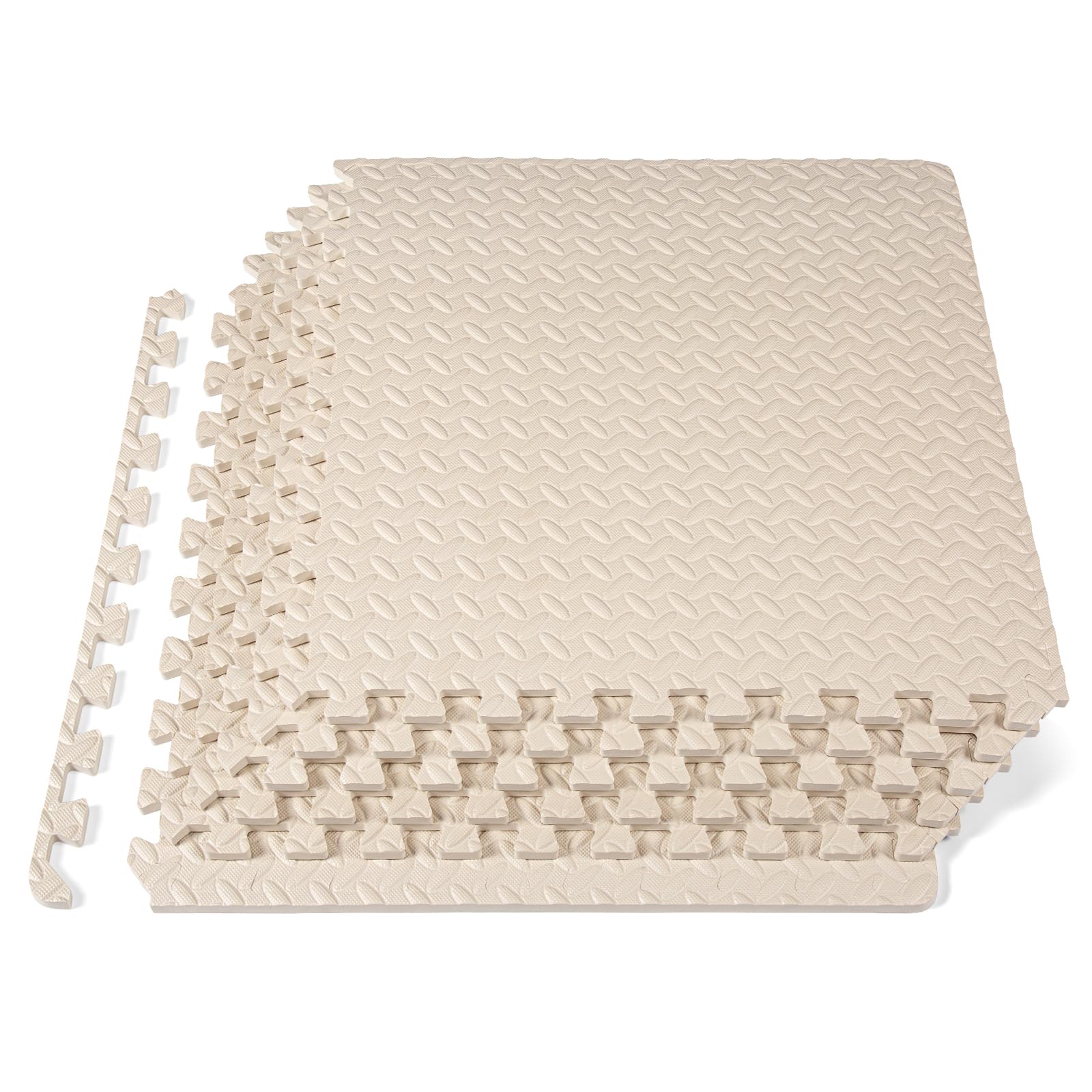ProsourceFit Exercise Puzzle Mat 1/2-inch,EVA