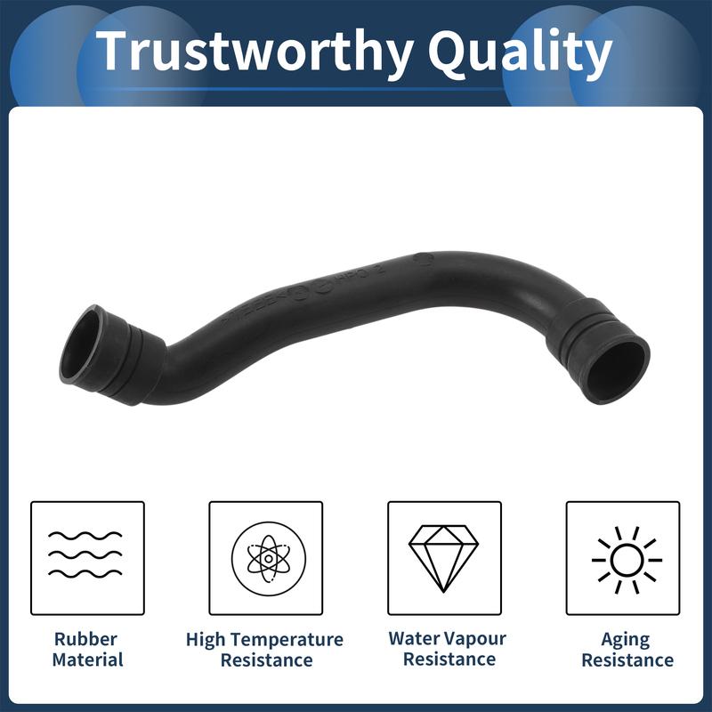 X Autohaux Engine Air Intake Hose for Mercedes Benz Air Cleaner Intake Hose No.2710901629XB