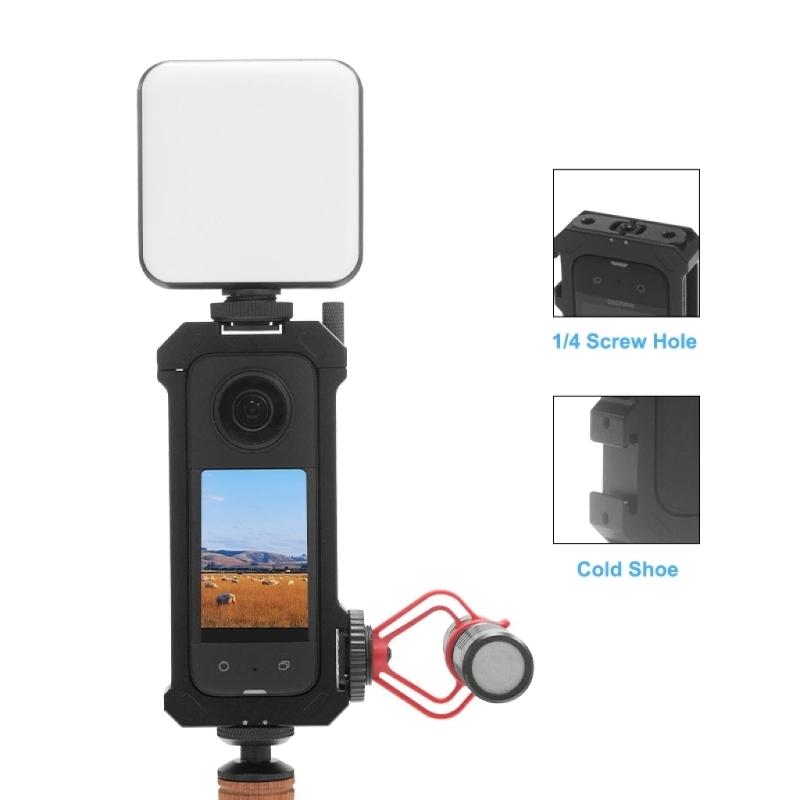Aluminum Alloy  Cage Rig For 3 Sports- Camera Protective Housing Frame Expansion Bracket