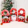 Christmas Door Handle Ornament Xmas Hotel Mall Home Door Handle Hanging Decoration