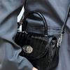 Textured Handbag Niche Design Messenger Bag Women'S Fashion Shoulder Portable Saddle Bag Women