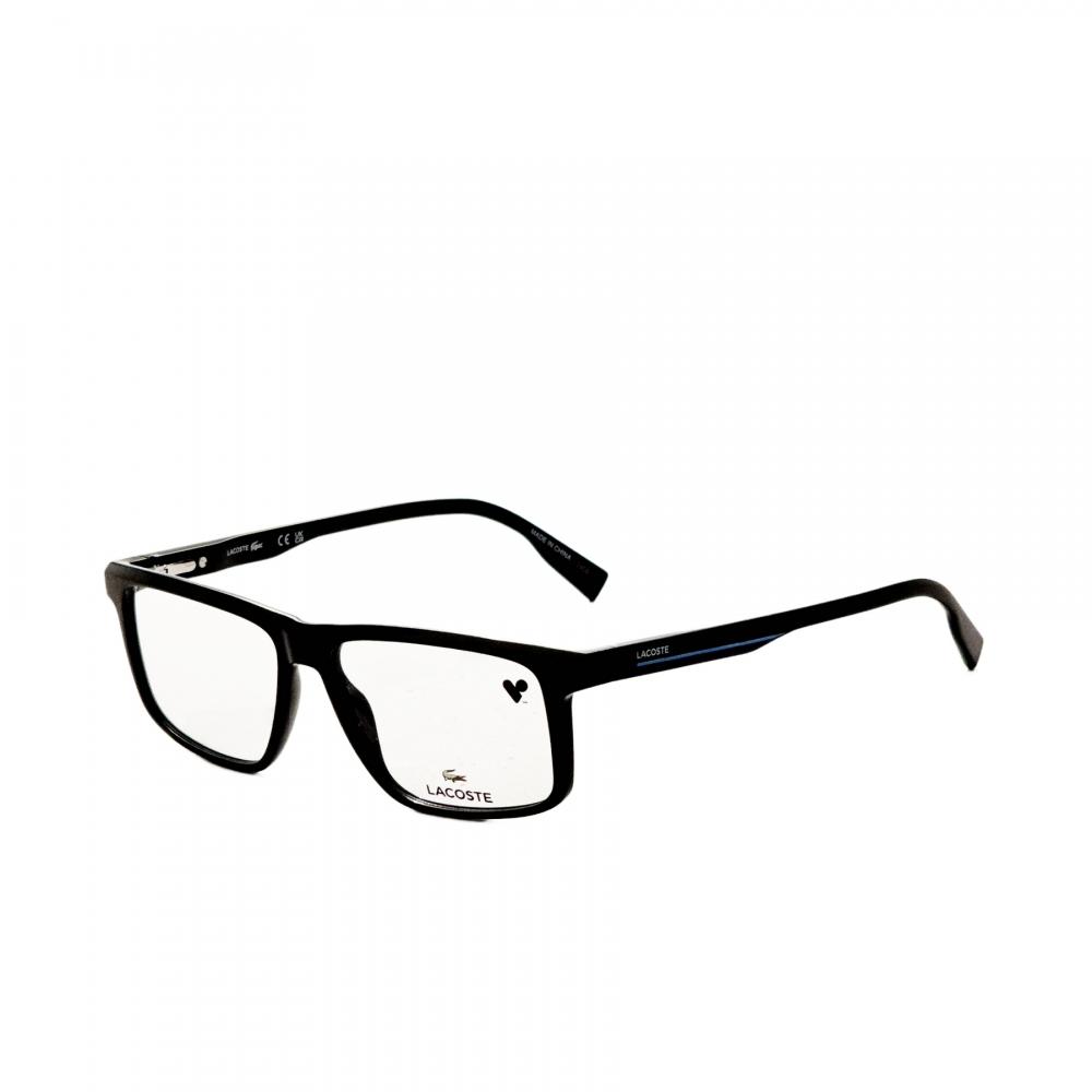 LacoSte Men S 55mm Black opticalS