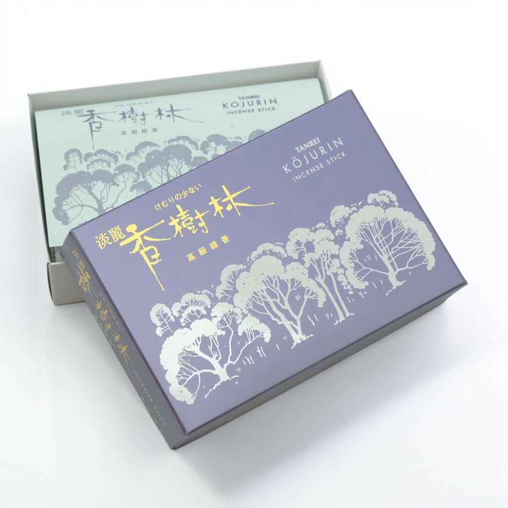 [Tanrei Kojurin] Large Rose Premium Incense Sticks with Sandalwood Scent, Approximately 370 Sticks [Established In 1820 by Eirakuya]