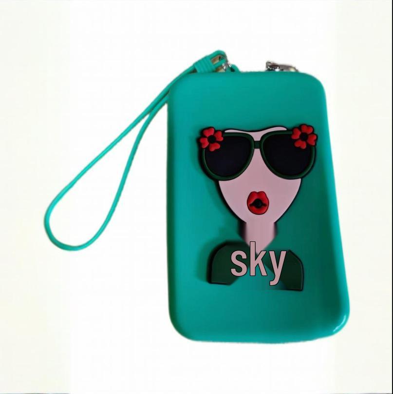 Portable Silicone Card Holder – Travel Organizer for ID, Bank, and Transportation Cards