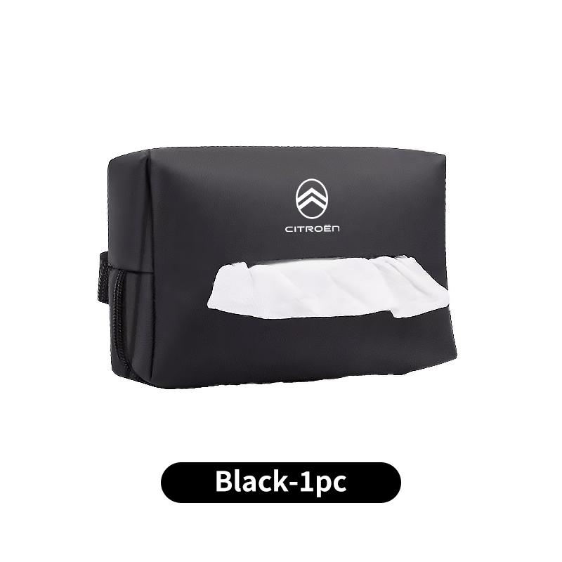 

Car Seat Backrest Leather Hanging Tissue Box For Citroen C4 C3 C5 C1 C2 VTS Berlingo Celysee Xsara Picasso Aircross