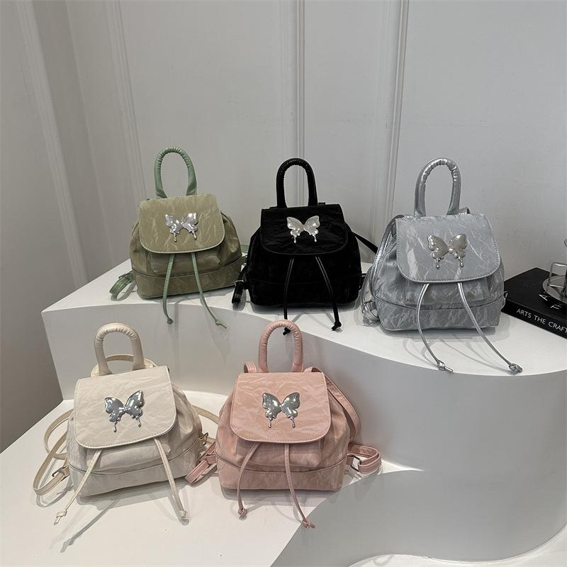 New Summer Fashion Ladies Butterfly Portable Travel Casual Multifunctional Girls Student Backpack Shoulder Backpack