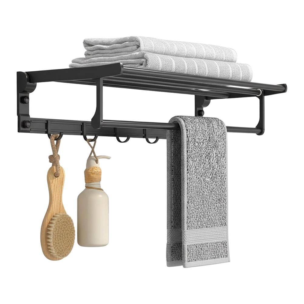 Aluminum Towel Rack Bathroom Towel Rack Rust Resistant