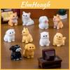 Lovely Resin Puppy Figures Blind Box For Garden Desk And Car Ornaments