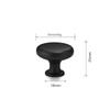 WV Black Kitchen Cabinet Storage Handles 96-320mm Dressers Cupboard Closet Wardrobe Door Drawer Knobs Furniture Hardware Pulls