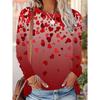 Ladies Crew Neck Casual Sports, Long Sleeve T-Shirt, Fashion Commuter, Versatile Interior