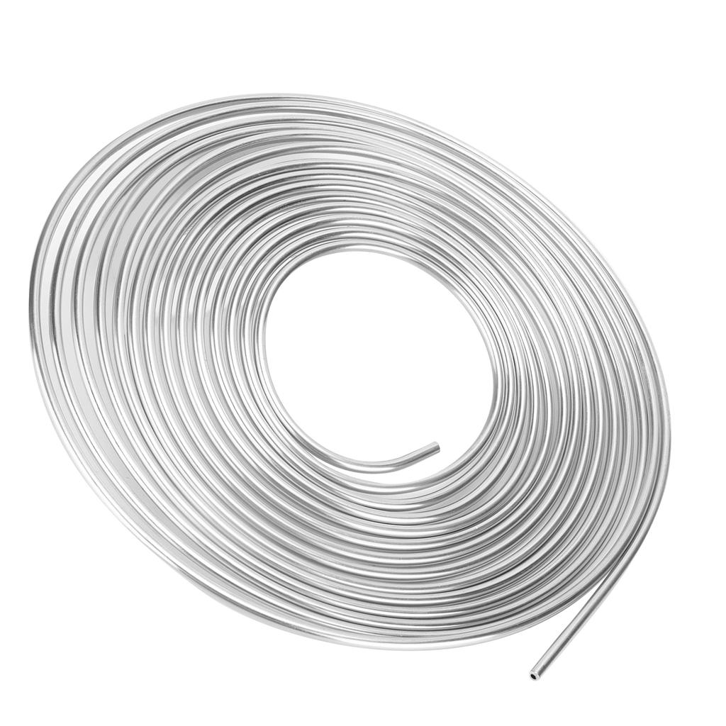 25ft Brake Line Tubing Copper Nickel Plated 3Celsius16in OD Coil Roll for Hydraulic Braking Fuel System(Gold )
