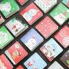 48pcs Mini Christmas Greeting Cards, Assorted Festive Designs, Holiday Note Cards for Family and Friends, Christmas Cards