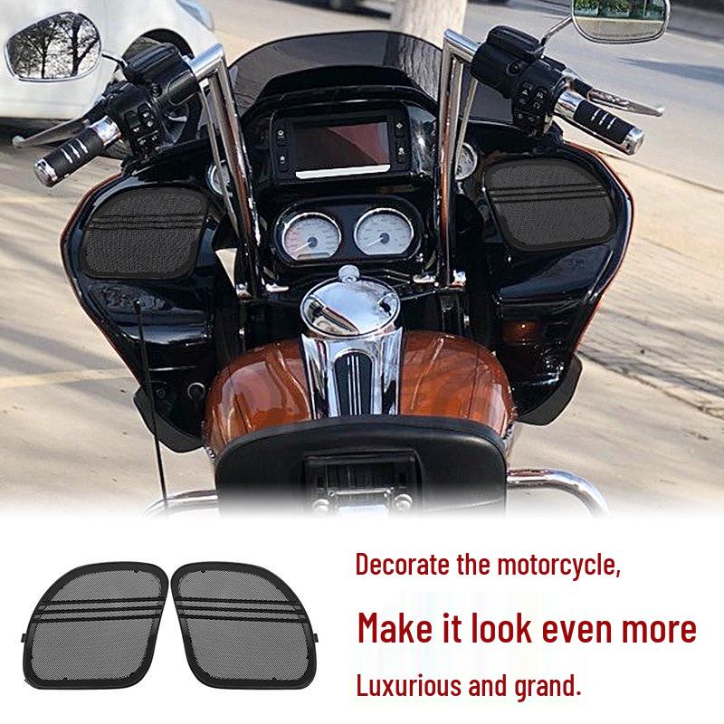 Harley Electroplated Dual Headlight Horn Dust Cover (2015-2023 Touring/Street Glide)