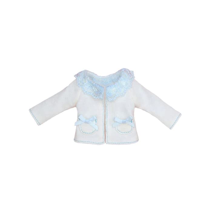 

Junie Moon Produced Dear Darling Fashion for Dolls Lace Collar Blue Cardigan, [22cm]