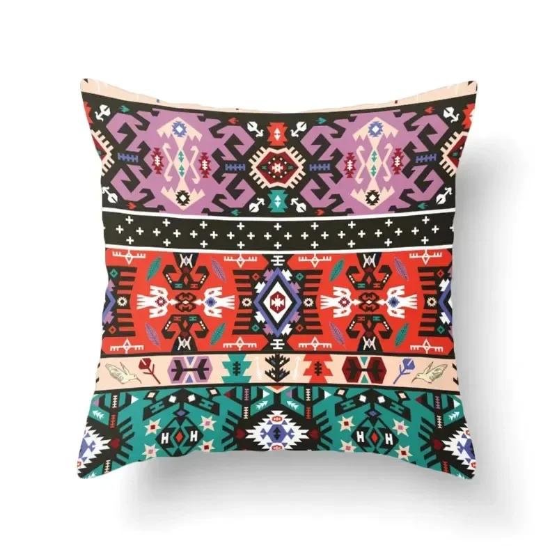 Office Sofa Car Cushion Cover Luxury Home Decor Pillow Cover Mandala Style Pattern