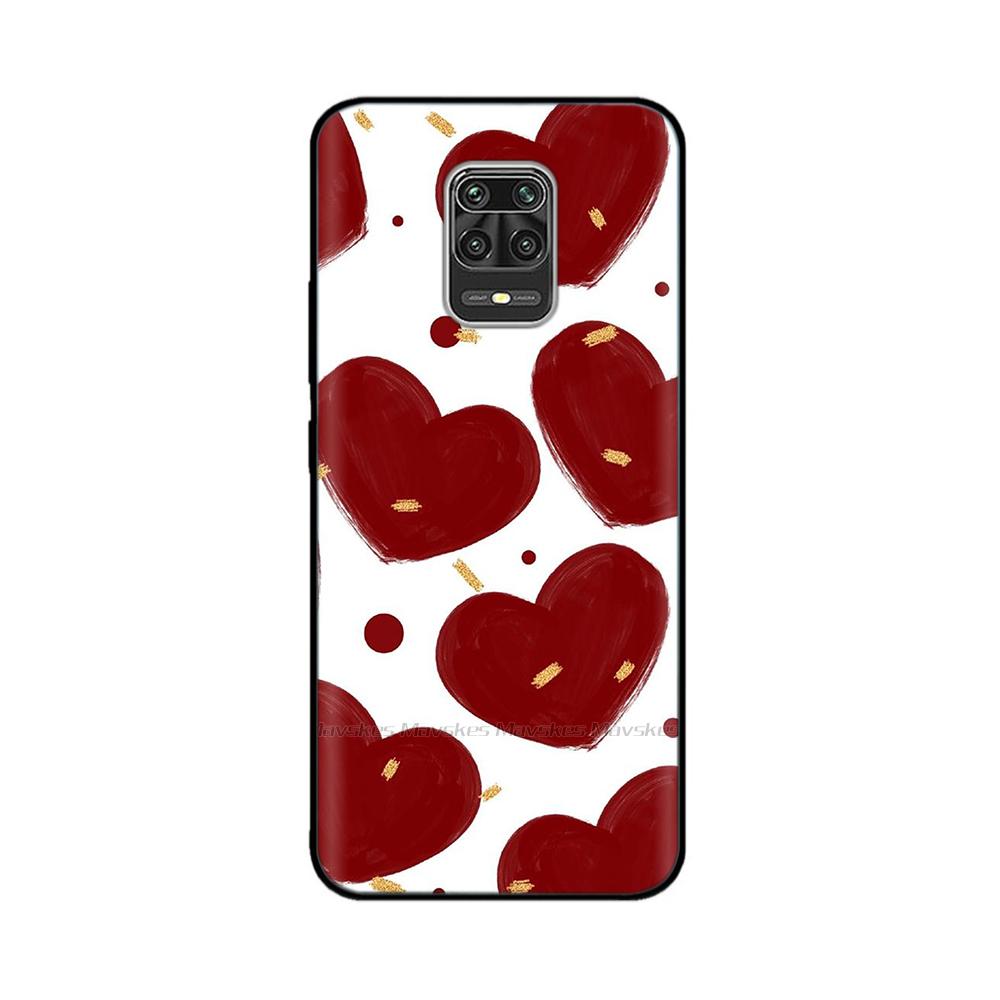 For Redmi Note 9 Pro Max Case NOTE 9S Cute Cartoon Cover Soft Silicone Phone Cases For Xiaomi Redmi Note 9 Pro Note9S Case Funda