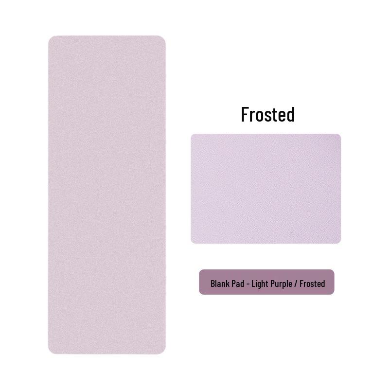 Thickened Non-slip Coconut Shell Yoga Mat: Frosted PU Rubber, Widened & Enlarged for Fitness & Home Use