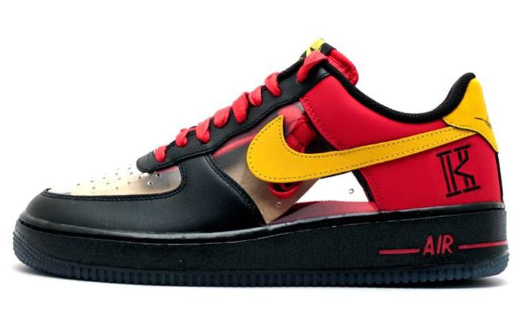 Nike Air Force 1 Low Kyrie Irving Black Red 687843-001 45.5