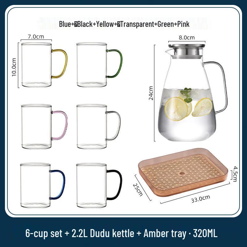 Handun High Borosilicate Glass Beverage Set