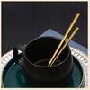 Stainless Steel Coffee Spoon Round for Head Spoon Korean Style Vintage Teaspoons