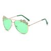 2026 Decorative Mirror Boys And Girls Beach Vacation Glasses Frame Children's Kids Sunglasses
