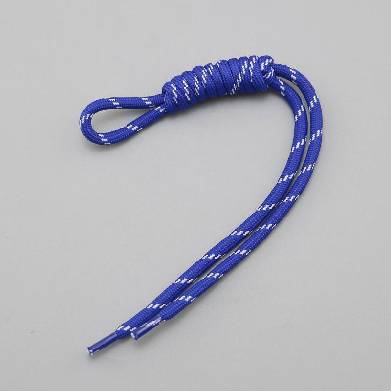 Wholesale Polyester Hand-woven Braided Lanyard Keychain-Fashionable DIY Car Bag Charm with Hook Colorful