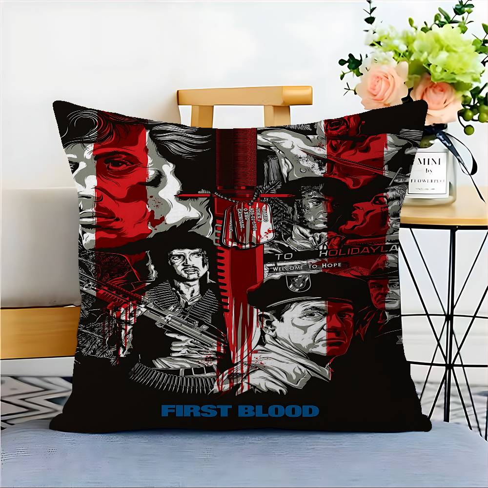 Movie First Blood Pillow Cover Design Cushion Cover Decor Holiday Decorati