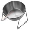 85AD Ergonomic Elevated Dog Bowls With Double Bowl Dog Feeding Station Splash Proof