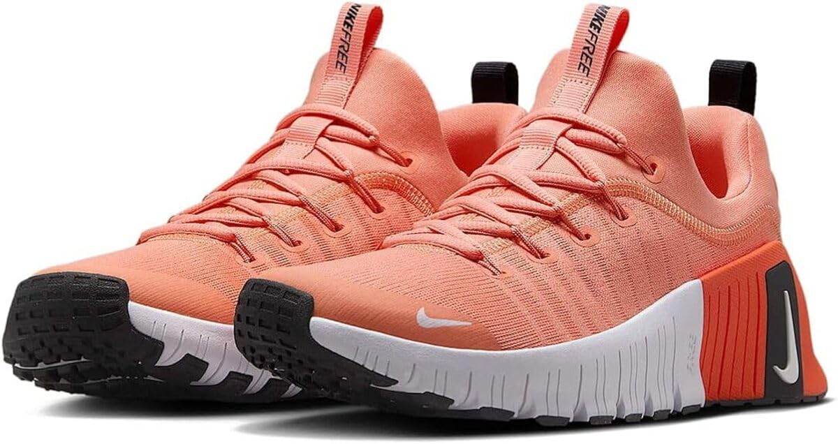 Nike Free Metcon 6 Apricot Size W, Agate/Turf Orange/Black/White, FJ7126-803, 23.0cm