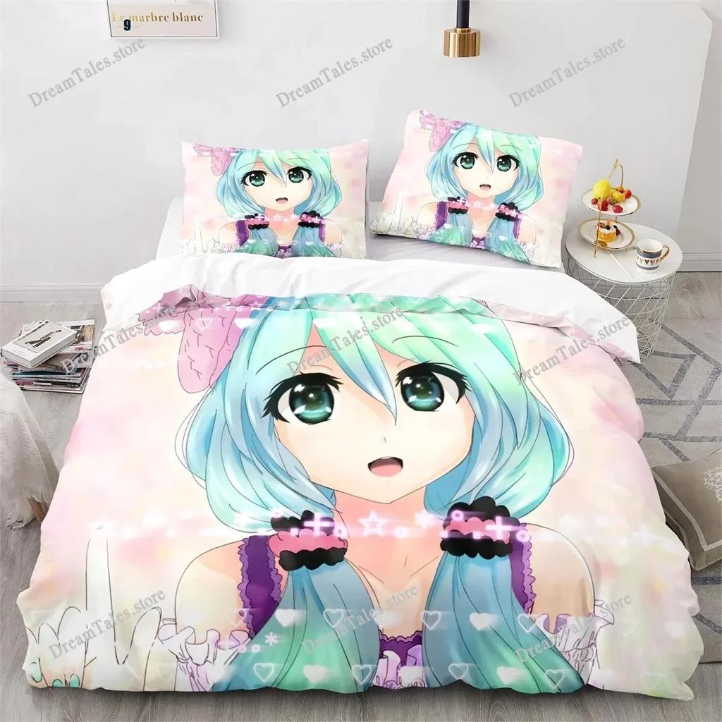 3D Printed Anime Gacha Life Academia Bedding Set Duvet Cover Bedroom Comforter Single Twin King _Size Quilt Cover Home Textiles